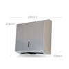 LIOONS High Capacity Paper Towel Dispenser Locking Stainless Steel Wall Mounted Commercial Hand Towel Dispenser for Office Bathroom Kitchen Stable view 2