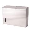 LIOONS High Capacity Stainless Steel Paper Towel Dispenser Wall Mounted with Lock Hand Towel Dispenser Commercial Waterproof Paper Towel Holders Stable view 1