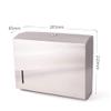 LIOONS High Capacity Stainless Steel Paper Towel Dispenser Wall Mounted with Lock Hand Towel Dispenser Commercial Waterproof Paper Towel Holders Stable view 2