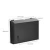 LIOONS High Capacity Commercial Paper Towel Dispenser Lock Wall Mount Stainless Steel Waterproof Hand Towel Dispenser for Bathroom Kitchen Hotel Stable view 2