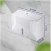 LIOONS High Capacity Paper Towel Dispenser Wall-Mounted Free Punching Hand Towel Dispenser Commercial Papetowel Holders Waterproof Stable view 2