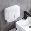 LIOONS High Capacity Paper Towel Dispenser Wall-Mounted Free Punching Hand Towel Dispenser Commercial Papetowel Holders Waterproof Stable view 4