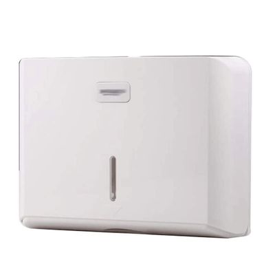 LIOONS High Capacity Paper Towel Dispenser Wall Mount Waterproof Hand Towel Dispenser Commercial Paper Towel Holders Lock Tissue Box Stable