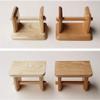 LIOONS High Capacity Paper Towel Holders Wooden Paper Towel Dispenser Wall Mounted with Shelves Hand Towel Dispenser Napkin Holder Rack Stable view 4