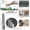 5 Pack Crevice Tool kit Vacuum Attachment Compatible with Dyson V7 V8 V10 V11 V15,Flexible Clean Tool with Hose & Trigger Lock,Clean Blinds Drawer Chassis Keyboard Car Frame Furniture Casement Corner view 4