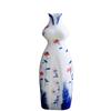 AMITVA Ceramic Vases, Pottery Decorative Flower Vase for Home Decor, Table, Living Room Decoration, Shelf Decor, Mantel-A:38 * 8.5 cm view 1