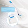 Toilet Brush, dispo Toilet Washing Brush, Washable Toilet Brush, Toilet Pure Cotton Replaceable Concentrated Detergent Heads for Home Bathroom view 3