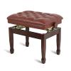 Storage Shoe Bench Shoe Storage Bench Shoes Cabinet Bench Shoe Bench with Seat Height Adjustable Piano Bench Padded Keyboard Bench Piano Stool Vanity Stool,Strong Load Capacity & Easy Assembly,Horse view 1