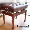 Storage Shoe Bench Shoe Storage Bench Shoes Cabinet Bench Shoe Bench with Seat Height Adjustable Piano Bench Padded Keyboard Bench Piano Stool Vanity Stool,Strong Load Capacity & Easy Assembly,Horse view 4