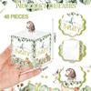 Didaey 48 Pcs Woodland Baby Shower Favor Boxes Small Animal Paper Treat Boxes Cute Woodland Forest Animals Themed Baby Shower Party Decorations for Candy Gift Bags Birthday Party Favors view 2