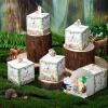Didaey 48 Pcs Woodland Baby Shower Favor Boxes Small Animal Paper Treat Boxes Cute Woodland Forest Animals Themed Baby Shower Party Decorations for Candy Gift Bags Birthday Party Favors view 4
