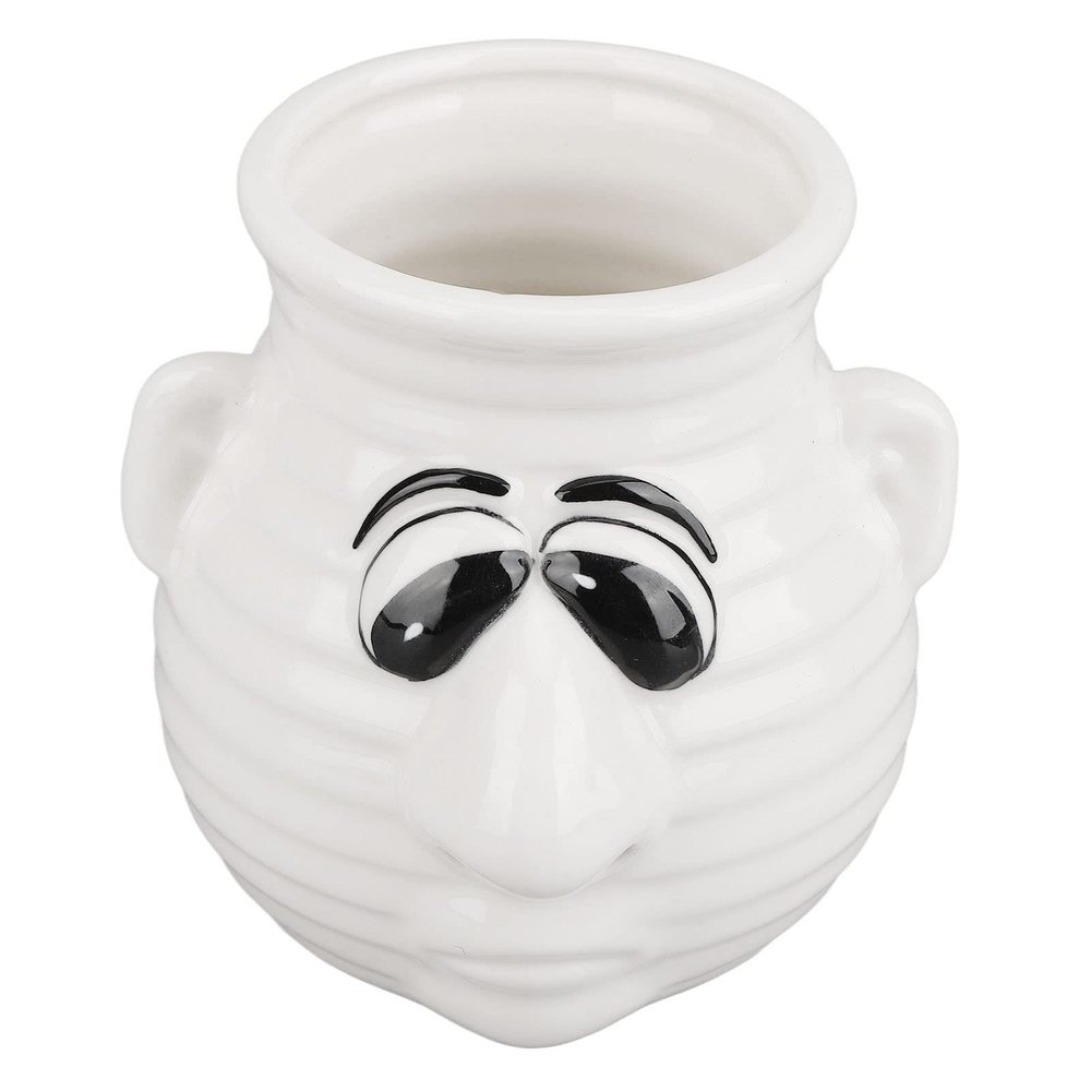 Ceramic Egg Yolk Separator, Funny Snot Nose Egg Separator, Durable Egg Yolk White Separator, Time Saving Useful Kitchen Gadget, for Cooking and Baking
