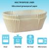 Doric 1lb Loaf Tin Liners, 40 Pack, Non-Stick Siliconised Greaseproof Paper for Baking Bread and Cakes, Air Fryer Liner, Made in The UK,White view 2