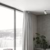 WDJBPSH Hidden Straight Sliding Curtain Track, Ceiling Mounted Privacy Room Divider Rod for 1-6 m Long Window, Recessed Curtain Rail Kit (Color : Black, Size : 4m/13ft) view 2