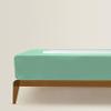 Box Spring Cover King Size, Elastic Fabric Wrap Around 4 Sides Bed Skirt, Ultra Soft & Wrinkle Free, Sleek Alternative Replacing Bedskirts for Hotel/Home, Fits Box Springs up to 6", Mint view 1
