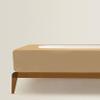 Box Spring Cover California King Size, Elastic Fabric Wrap Around 4 Sides Bed Skirt, Ultra Soft & Wrinkle Free, Sleek Alternative Replacing Bedskirts for Hotel/Home, Fits Box Springs up to 6", Taupe view 1
