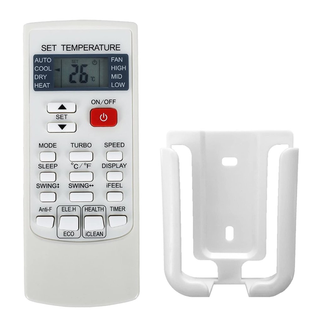 Replacement Remote Control for AUX ASW-H24N2/JIR1D1-US-B ASW-H12U3/JIR1D1A230 ASW-H36US/LFR1D1-US-A ASW-H24N2/JIR1D1-US-D ASW-H12U3/JIR1D1-US-D Split Type Wall Mounted AC Air Condtioner
