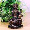 Aakrati Devyom Bronze Laxmi MATA Blessing Sitting on Lotus with Kalash & Bronze Statue for Temple Puja Home Decor Murti Office Gift Item Showpiece Hight-8 cm view 1
