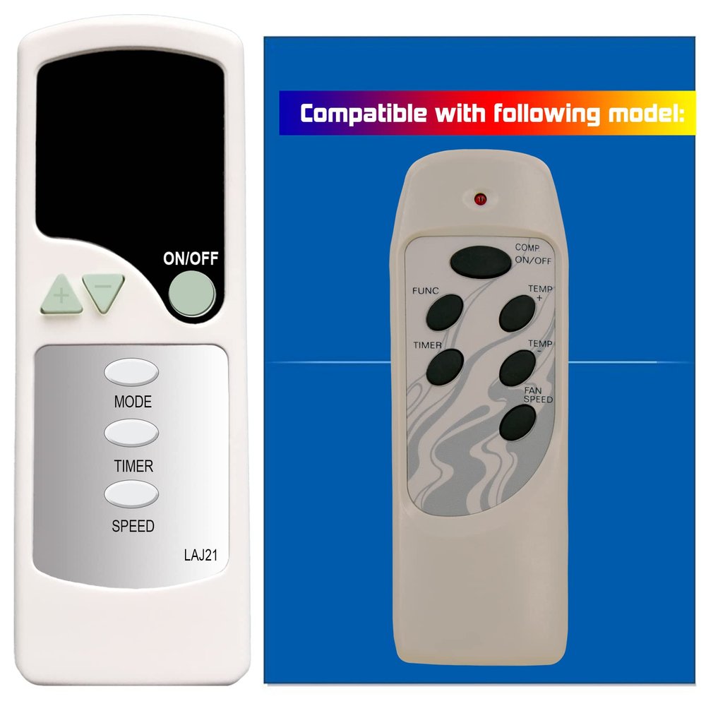 Replacement Remote Control for SPT Portable Air Conditioner WA-9020E WA-1010E WA-1010H WA-1030E WA-1030H WA-1210E WA-1210H WA-1220E WA-1220H WA-1230E WA-1230H WA-9061H WA-1061H