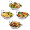 Aakrati Devyom Stainless Steel Curry Serving Bowls Balti Dishes Set of 4, 15cm view 1