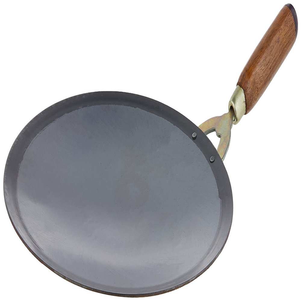 12-Inch Concave Iron Tawa Griddle
