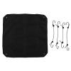 Air Conditioner Covers for Outside Units, Durable Universal 600D Oxford Cloth Waterproof AC Cover for Outdoor, Heavy Duty Condenser Heat Pump Cover with 4 Bungee Cords for All(Black 31.9x31.9in) view 1