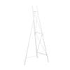 Deco 79 Metal Tall Adjustable Minimalist Display Stand Easel with Chain Support, 16" x 23" x 54", White view 3