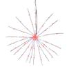 Kurt Adler 11.8-Inch 120-Light Red and Pure White Starburst view 3