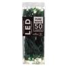Kurt Adler UL 50-Light Pure White LED Green Wire Light Set view 2