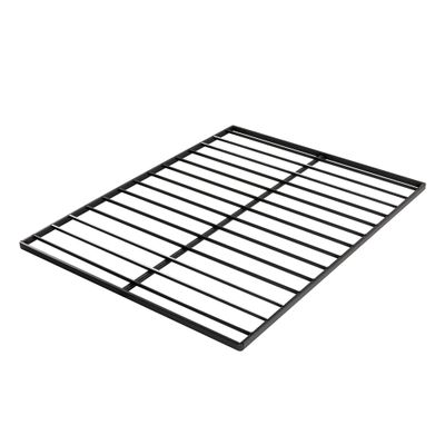 Mellow 1.6 Inch Metal Bunkie Board Mattress Support for Bed Frames, Box Spring or Bed Slat Replacement, Easy Assembly, King, Black