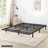 Mellow 1.6 Inch Metal Bunkie Board Mattress Support for Bed Frames, Box Spring or Bed Slat Replacement, Easy Assembly, King, Black view 2