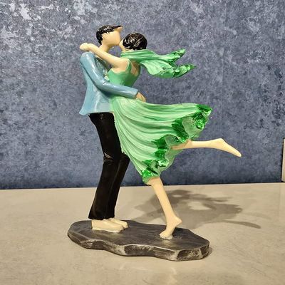 Deco Alankaram Presents Dancing Couple Showpiece for Home Decoration Item, Marriage Gifts Item, Home Shelves Decor Item #Frienemy-1135
