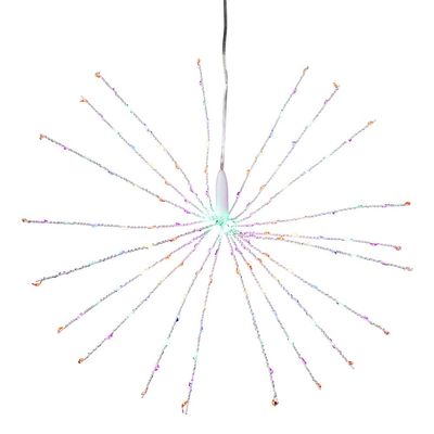 Kurt S. Adler Kurt Adler 15.74-Inch 160-Light Multicolored Starburst Lights, White