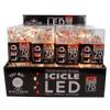 Kurt Adler UL 70-Light Red and Pure White with Soft Twinkle LED White Wire Light Set view 1