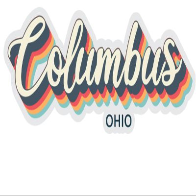 Columbus Ohio Souvenir 2-Inch Magnet 3D Design 2-Inch|Magnet