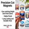 Columbus Ohio Souvenir 2-Inch Magnet 3D Design 2-Inch|Magnet view 2