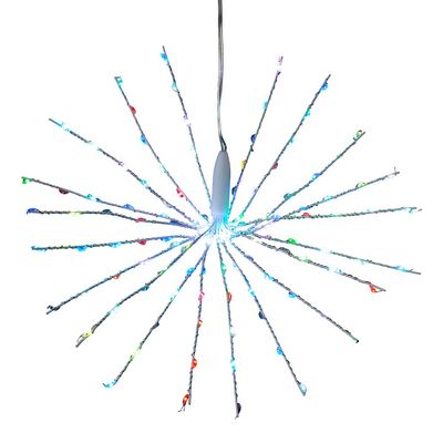 Kurt Adler 11.8-Inch 120-Light RGB Color Changing Twinkle Starburst