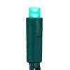 Kurt Adler UL 50-Light Pure White, Red and Green Frosted LED Green Wire Light Set view 3