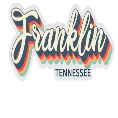 Franklin Tennessee Souvenir 2-Inch Magnet 3D Design 2-Inch|Magnet