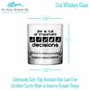 Blue Ridge Mountain Gifts Set of 2  11 oz Whiskey Glasses  Funny Golf Gift for Men & Dads  Life is Full of Important Choices with Golf Clubs  Thick, Durable, Screen-Printed view 2