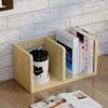HIHELO Book Case Bookshelf Desktop Small Bookshelf Modern Minimalist Bookshelf Study Desk Storage Storage Shelf Bookshelf Bookshelves (Size : S2) view 4