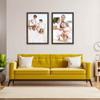 Poster Palooza Pack of 2 Rustic Brown 5x7 Picture Frames | Solid Wood | UV-Resistant Acrylic | Easy Gallery Wall Setup view 3