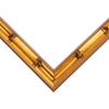 Poster Palooza Pack of 2 Gold Bamboo 10x12 Picture Frames | Solid Wood | UV-Resistant Acrylic | Easy Gallery Wall Setup view 2