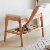 IBOWZ Storage Shoe Bench Shoe Storage Bench Shoes Cabinet Bench Shoe Bench with Seat Wooden Shoe Bench Shoe Stool with Soft Cushion,Durable and Stable,for Closet,Hallway,Entryway,60 X 40 X 46 CM view 4
