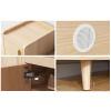 Storage Shoe Bench Shoe Storage Bench Shoes Cabinet Bench Shoe Bench with Seat Wooden Storage Bench with Shoe Organizer Side Drawer Modern Shoe Stool,Adjustable Partition Design Good Load Bearing view 2