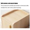 Storage Shoe Bench Shoe Storage Bench Shoes Cabinet Bench Shoe Bench with Seat Wooden Storage Bench with Shoe Organizer Side Drawer Modern Shoe Stool,Adjustable Partition Design Good Load Bearing view 3