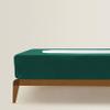 Box Spring Cover Queen XL Size, Elastic Fabric Wrap Around 4 Sides Bed Skirt, Ultra Soft & Wrinkle Free, Sleek Alternative Replacing Bedskirts for Hotel/Home, Fits Box Springs up to 6", Teal Green view 1
