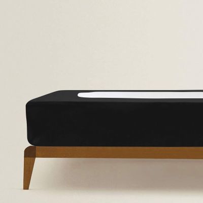 Box Spring Cover King XL Size, Elastic Fabric Wrap Around 4 Sides Bed Skirt, Ultra Soft & Wrinkle Free, Sleek Alternative Replacing Bedskirts for Hotel/Home, Fits Box Springs up to 16", Chocolate