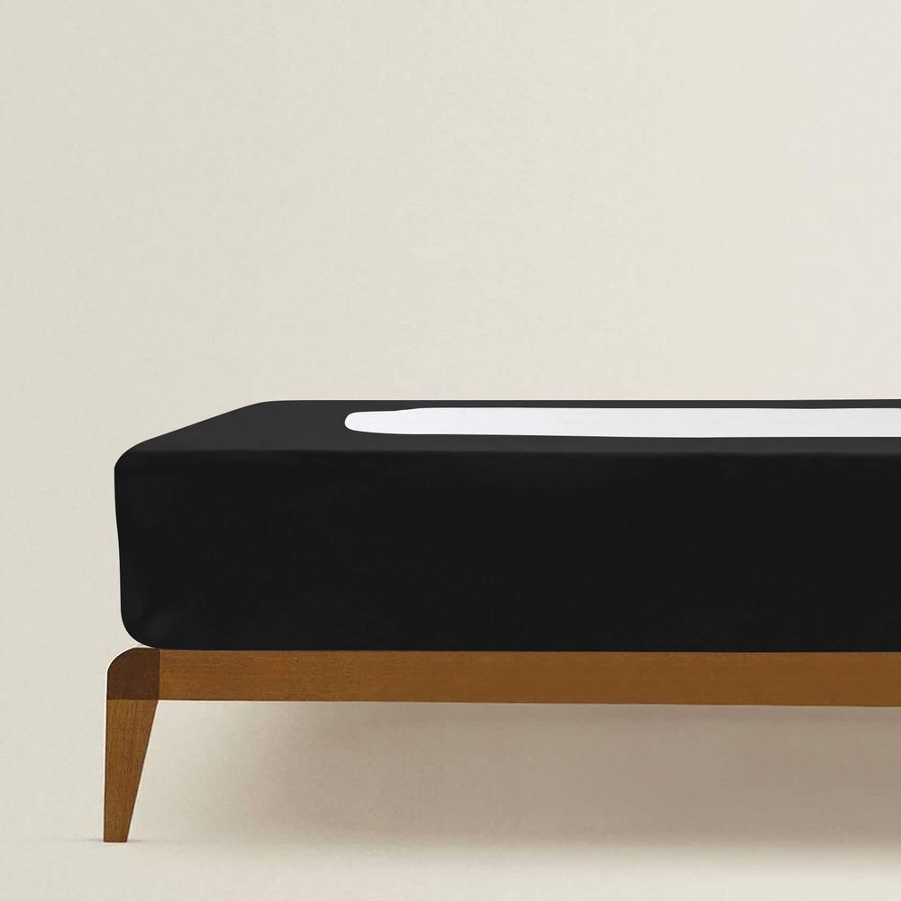 Box Spring Cover King XL Size, Elastic Fabric Wrap Around 4 Sides Bed Skirt, Ultra Soft & Wrinkle Free, Sleek Alternative Replacing Bedskirts for Hotel/Home, Fits Box Springs up to 16", Chocolate