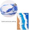 AOSWTLIF White Sand, Quartz 40-80 Mesh, Craft & Acrylic Texture Sand, DIY Painting & Incense Burner (4 LB) view 3